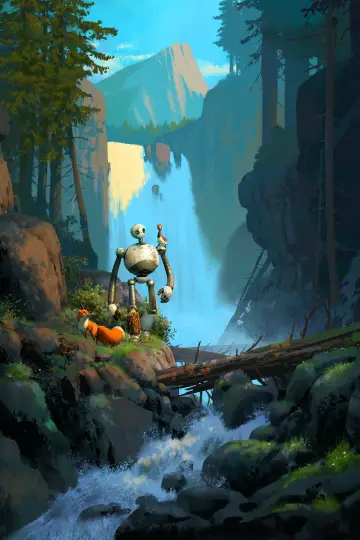 Poster to the movie "The Wild Robot" #547279