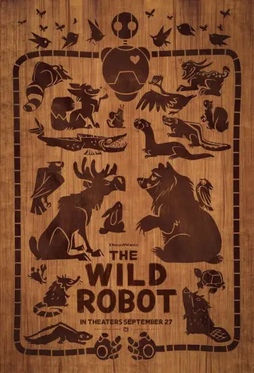 Poster to the movie "The Wild Robot" #829319