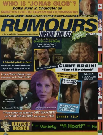 Poster to the movie "Rumours" #662801