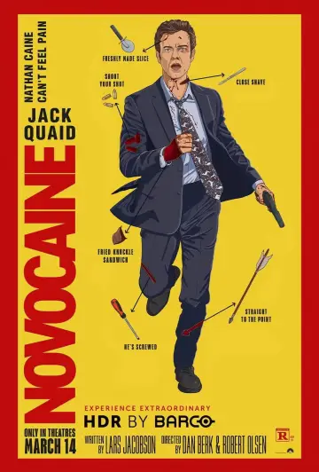 Poster to the movie "Novocaine" #617332