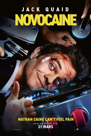 Poster to the movie "Novocaine" #773305