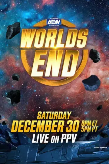 AEW Worlds End 2023 poster