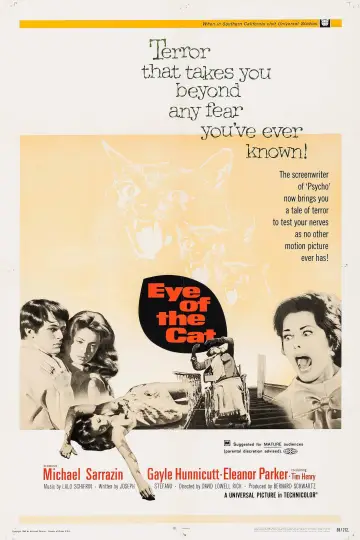Poster to the movie "Eye of the Cat" #1042761