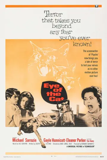 Poster to the movie "Eye of the Cat" #1042763