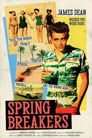 Poster to the movie "Spring Breakers" #444803