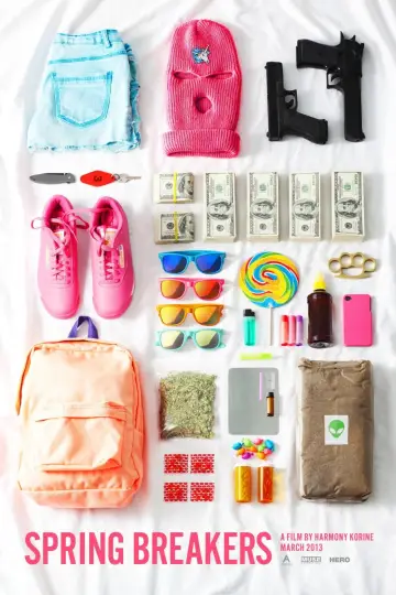 Poster to the movie "Spring Breakers" #868349