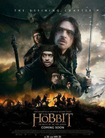 Poster to the movie "The Hobbit: The Battle of the Five Armies" #550917