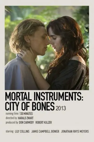 Poster to the movie "The Mortal Instruments: City of Bones" #684371