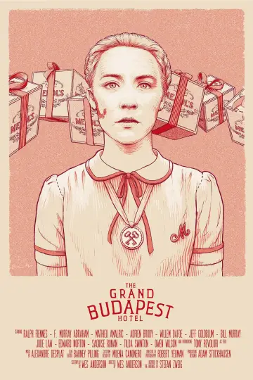 Poster to the movie "The Grand Budapest Hotel" #24422