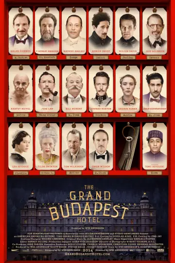 Poster to the movie "The Grand Budapest Hotel" #24435