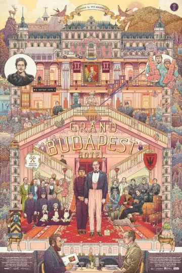 Poster to the movie "The Grand Budapest Hotel" #651481