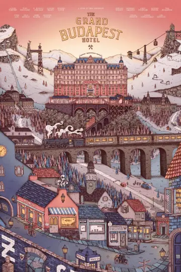 Poster to the movie "The Grand Budapest Hotel" #651483