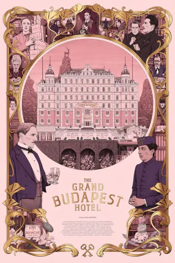 Poster to the movie "The Grand Budapest Hotel" #651486