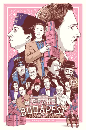 Poster to the movie "The Grand Budapest Hotel" #651505