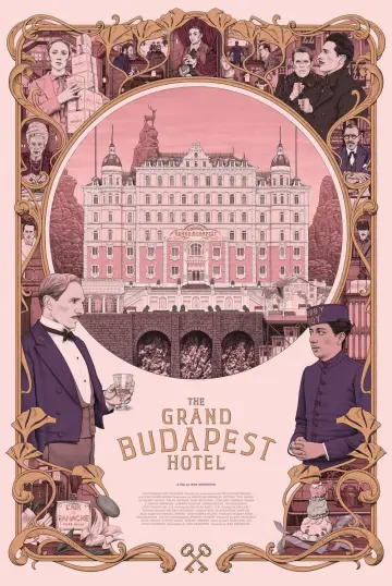 Poster to the movie "The Grand Budapest Hotel" #651506