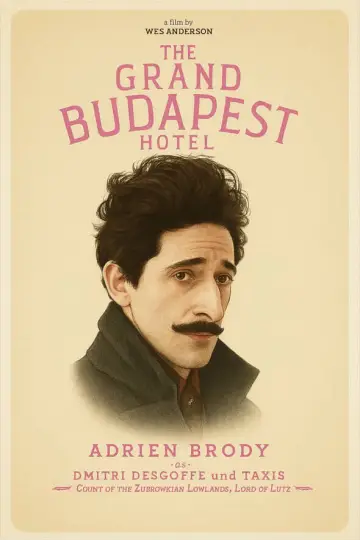 Poster to the movie "The Grand Budapest Hotel" #651518