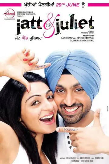 Poster to the movie "Jatt & Juliet" #1158131