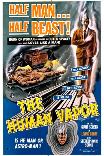 Poster to the movie "The Human Vapor" #972286