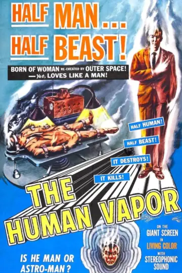 Poster to the movie "The Human Vapor" #972288