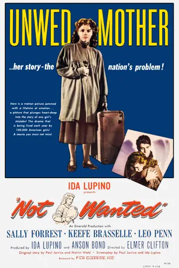 Poster to the movie "Not Wanted" #1124715