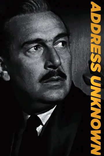Poster to the movie "Address Unknown" #1133943