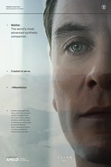 Poster to the movie "Alien: Covenant" #674442