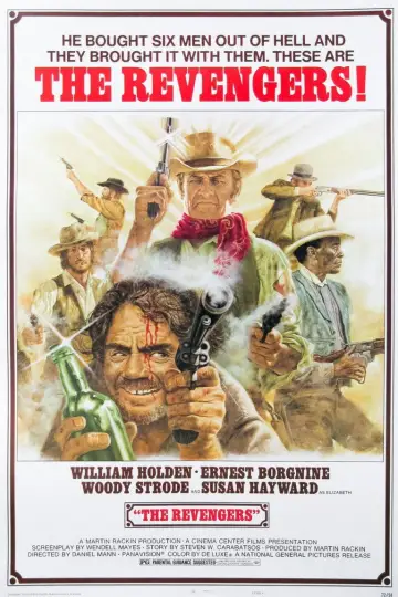 Poster to the movie "The Revengers" #1126918