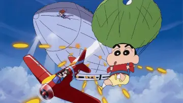 Backdrop to the movie "Crayon Shin-chan: Blitzkrieg! Pig