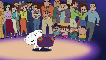 Crayon Shin-chan: Invoke a Storm! The Singing Buttocks Bomb poster
