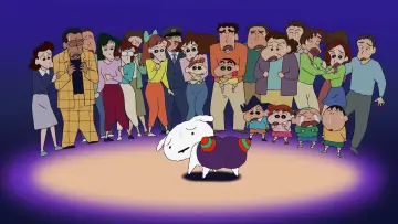 Backdrop to the movie "Crayon Shin-chan: Fierceness That Invites Storm! The Singing Buttocks Bomb" #427934