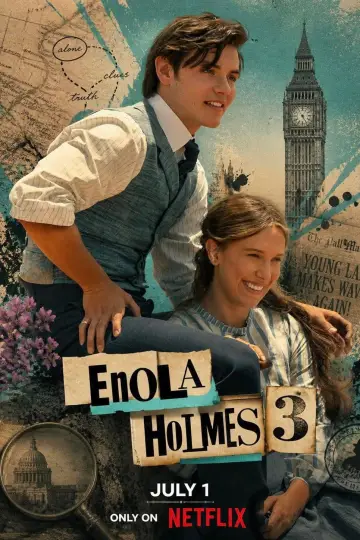 Poster to the movie "Enola Holmes 3" #828328