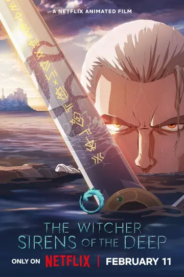 Poster to the movie "The Witcher: Sirens of the Deep" #612858