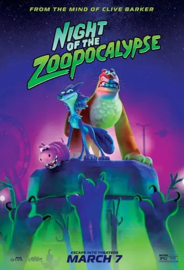 Poster to the movie "Night of the Zoopocalypse" #781984
