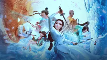 Backdrop to the movie "White Snake: Afloat" #628369