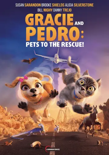 Poster to the movie "Gracie & Pedro: Pets to the Rescue" #1085792