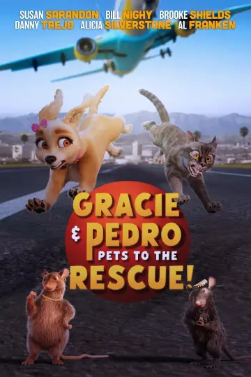 Poster to the movie "Gracie & Pedro: Pets to the Rescue" #1085794