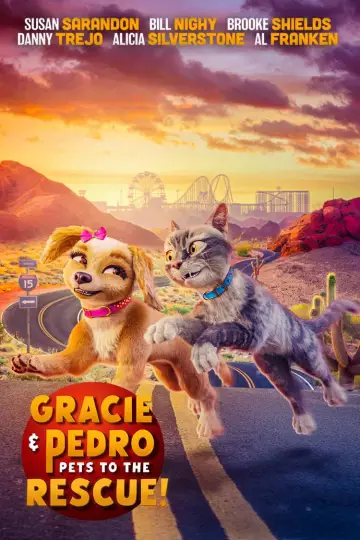 Poster to the movie "Gracie & Pedro: Pets to the Rescue" #1085795