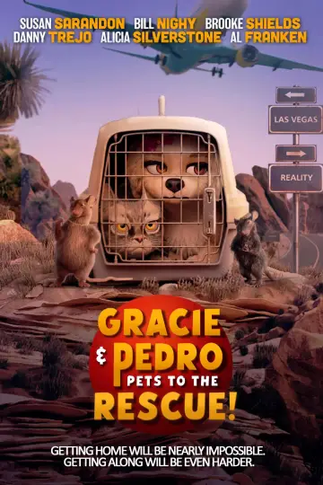 Poster to the movie "Gracie & Pedro: Pets to the Rescue" #1085796
