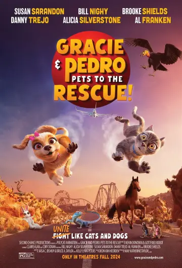 Poster to the movie "Gracie & Pedro: Pets to the Rescue" #788458