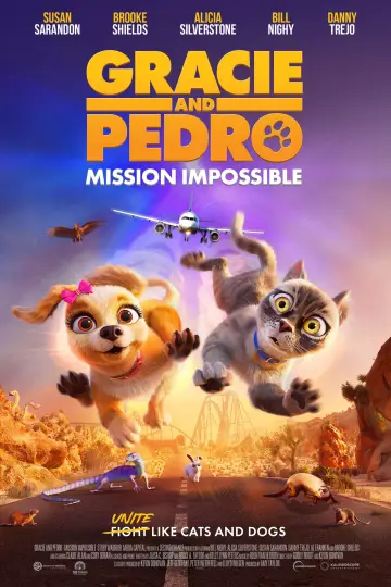 Poster to the movie "Gracie & Pedro: Pets to the Rescue" #788460