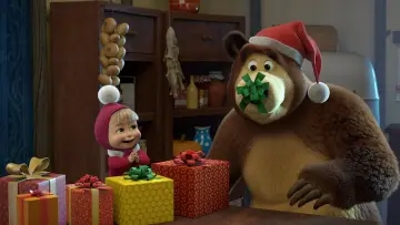 Backdrop to the movie "Masha and the Bear: Twice the Fun" #758553