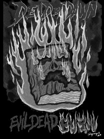 Poster to the movie "Evil Dead Burn" #952176