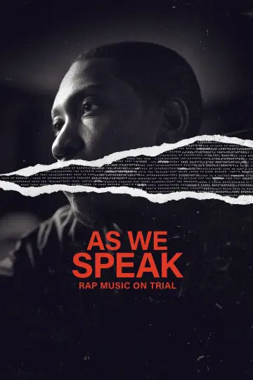 Poster to the movie "As We Speak: Rap Music on Trial" #352367