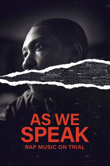 Poster to the movie "As We Speak: Rap Music on Trial" #763133