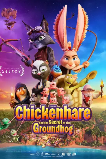 Poster to the movie "Chickenhare and the Secret of the Groundhog" #540817