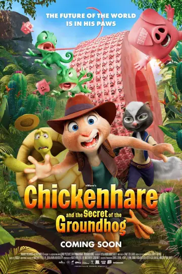 Poster to the movie "Chickenhare and the Secret of the Groundhog" #910310
