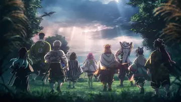 Backdrop to the movie "Demon Slayer: Kimetsu no Yaiba -To the Hashira Training-" #755404