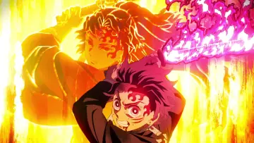 Backdrop to the movie "Demon Slayer: Kimetsu no Yaiba -To the Hashira Training-" #755405