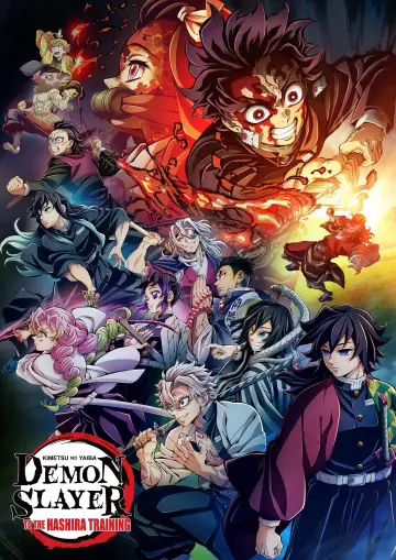 Poster to the movie "Demon Slayer: Kimetsu no Yaiba -To the Hashira Training-" #755408
