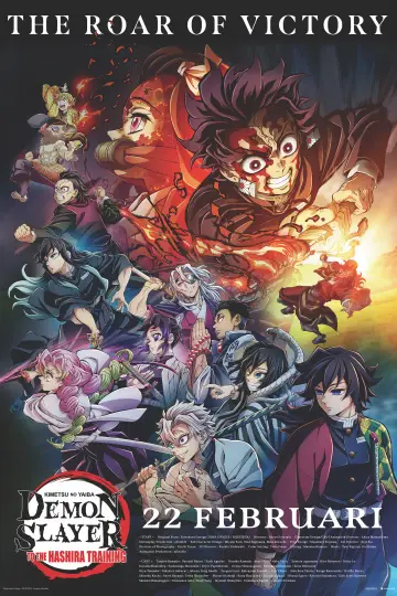 Poster to the movie "Demon Slayer: Kimetsu no Yaiba -To the Hashira Training-" #755411